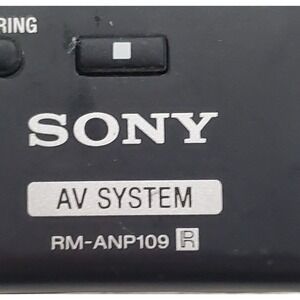 Genuine‎ Sony RM-ANP109 Remote Control for HTCT260H, SA-CT260H, SA-WCT260H